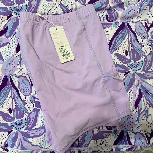 NWT Lilly Pulitzer Purple Athletic Dress Size XL - Picture 5 of 6